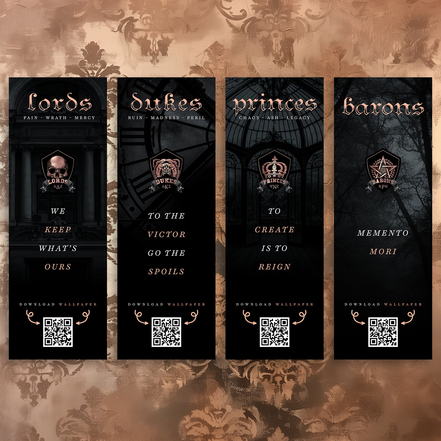 Sinners & Stardust 2024 Absentee Paper Set