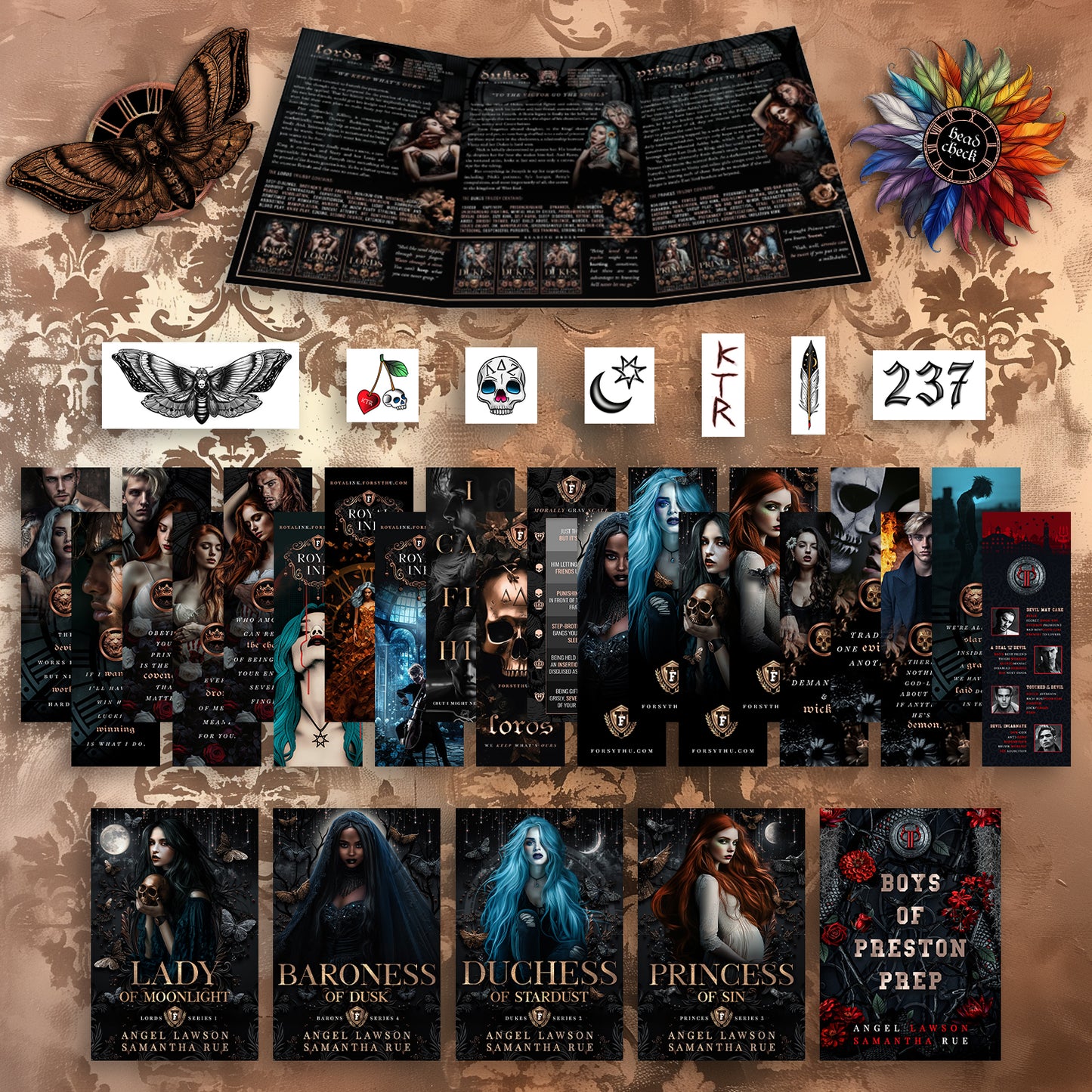 Sinners & Stardust 2024 Absentee Paper Set