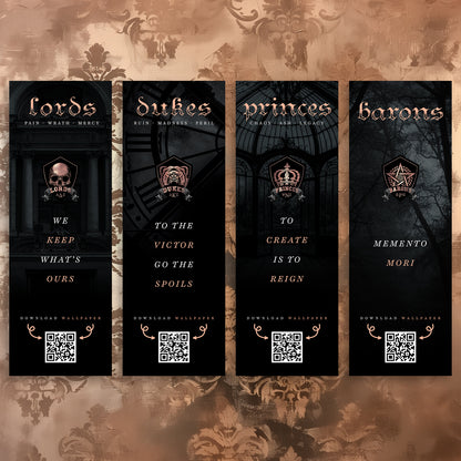 Sinners & Stardust 2024 Absentee Paper Set